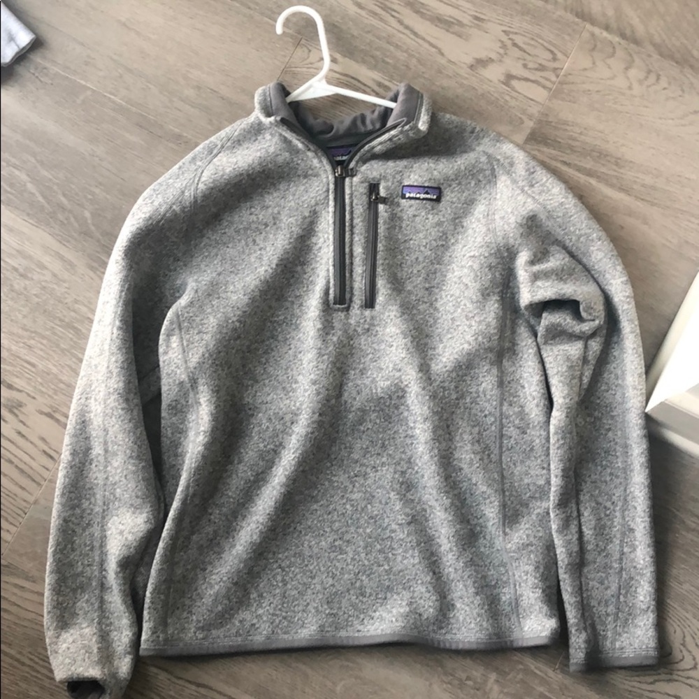 Patagonia grey fleece